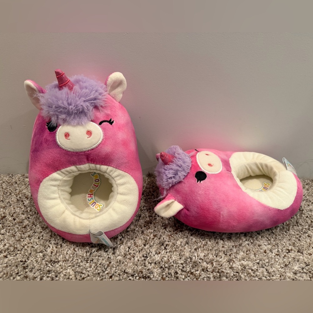 Squishmallows Unicorn Slippers